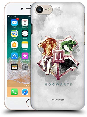 Head Case Designs Offizielle Harry Potter Hogwarts Deathly Hallows XVI Harte Rueckseiten Handyhülle Hülle Huelle kompatibel mit Apple iPhone 7/8 / SE 2020 & 2022