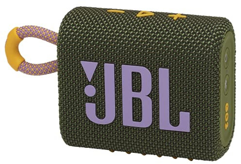 JBL Go 3 Mini haut-parleur Bluetooth portable, grand son et basses puissantes, étanche IP67 et résistant à la poussière, 5 heures de lecture, haut-parleur pour la maison, l'extérieur et les voyages