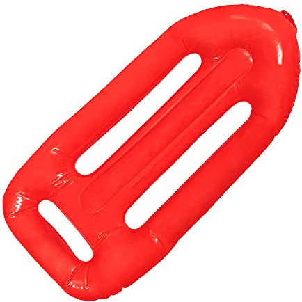Boland 52163 - Aufblasbares Rettungsbrett, Größe 73 cm, Rettungsschwimmer, Küstenwache, Wasserwacht, Dekoration, Pool-Party