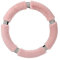 ihreesy Bling Bling Lenkradbezug,Durchmesser 38cm Plüsch Auto Lenkradhülle Universal Lenkradhülle Weich Bequem Auto Lenkradschutz Winter Lenkradschoner,Rosa