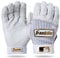 Franklin Sports MLB Baseball Schlaghandschuhe - Pro Classic Batting Handschuhe für Baseball + Softball - Erwachsene Herren + Jugend-Schlaghandschuh Paar - Weiß + Gold - Erwachsene Medium
