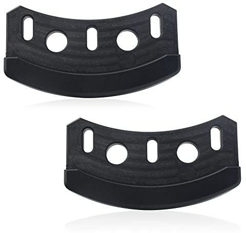 2 Stück M135188 Schneefräse aus Verbundmaterial für John Deere 106,7 cm 117,8 cm 119,8 cm Schneefräse – Ersatz M46530 GXH3045 AM31235, passend für Modell L 100 1111110 1118 46 DE 0 E 150 160 170 180