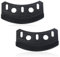 2 Stück M135188 Schneefräse aus Verbundmaterial für John Deere 106,7 cm 117,8 cm 119,8 cm Schneefräse – Ersatz M46530 GXH3045 AM31235, passend für Modell L 100 1111110 1118 46 DE 0 E 150 160 170 180