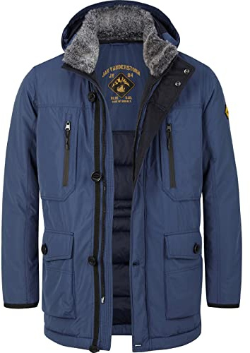 Jan Vanderstorm Herren Funktionsjacke Botulfr Petrol, 58