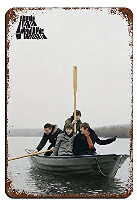 Monkeys AM Album Poster Arctic Music Cover (2) Blechschild Vintage Metall Pub Club Cafe Bar Home Wandkunst Dekoration Poster Retro 20 x 30 cm
