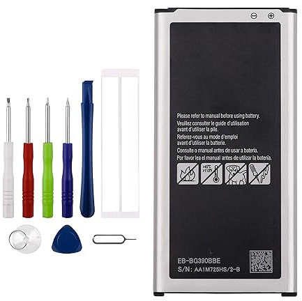 Batteria di ricambio originale Vvsialeek EB-BG390BBE per Samsung Galaxy Xcover 4 con kit di strumenti gratuito.