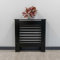 Airwave Radiator Cover Horizontal Line Style Painted MDF Black Radiator Heating Cover (Small)