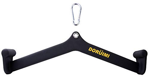 Fitness Riemenscheibe Kabelmaschine Griffe V Form Pull-Down Rudergriff Kabelzuggriff Mit Gummi Hand-Grips für Bizeps und Trizeps Training Bodybuilding Krafttraining Training Gym Sport