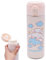Cinnamo-roll Botella Termica, Termo Taza, Reutilizable Taza térmica para niños，Botella Agua Acero Inoxidable Botella agua Niños, Térmica de Doble Pared,para Deporte, Gimnasio,Viaje, Colegio
