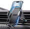 NEUTYPECHIC Support Telephone Voiture Grille Aeration, Crochet Accroche Telephone Voiture, Porte Telephone Voiture Bouche D'aération Rotation 360° Adapté aux Smartphones iPhone Android (4.0''-6.5'')