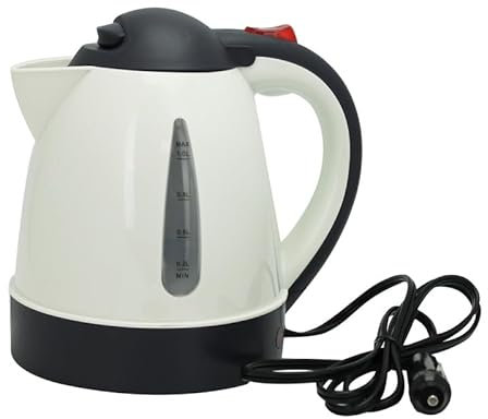 Bouilloire 1L 12V Allume-Cigare – Camping, Fourgon et Caravaning