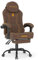 NSMAZXO MIXASTEP Gaming Stuhl Ergonomisch mit Verstellbarer Rückenlehne & 360° Drehfunktion - Bürostuhl für Erwachsene/Jugendliche 150KG, PC-Stuhl aus Technologiegewebe in Braun für Homeoffice/Gaming