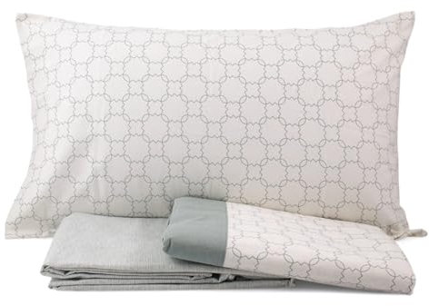 Gabel Completo letto in flanella per letto singolo articolo (NILDE lichene)