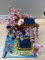 m zimoon Chinese Peach Blossom Spring Building Blocks Set, Cherry Blossom Tree House Architecture Model Light-Up Kit, Sakura Tree Construction Toy Gifts for Kids Adults 3812 pieces