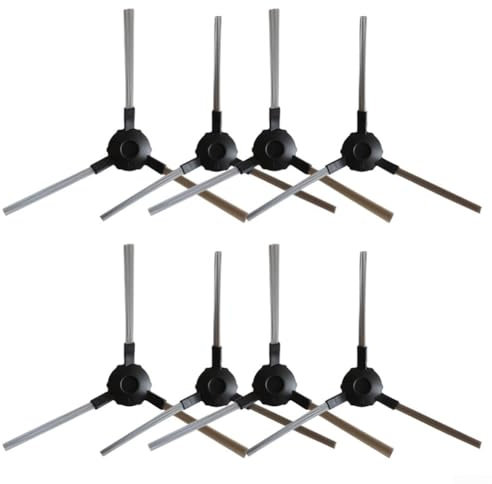 Seitenbürsten Set für Blaupunkt Für Bluebot Für XEASY BPK VCBB1XE und für XPOWERBPKVCBB1XPW+ Saugroboter 8 Bürsten für effiziente Reinigung