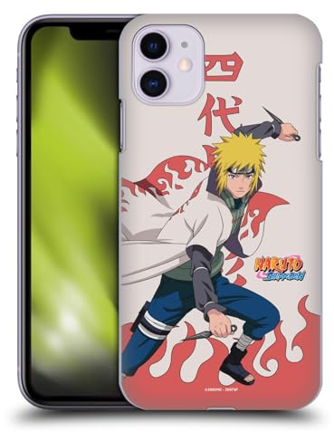 Head Case Designs Offizielle Naruto Shippuden Minato Namikaze Darsteller Kunst Harte Rueckseiten Handyhülle kompatibel mit Apple iPhone 11