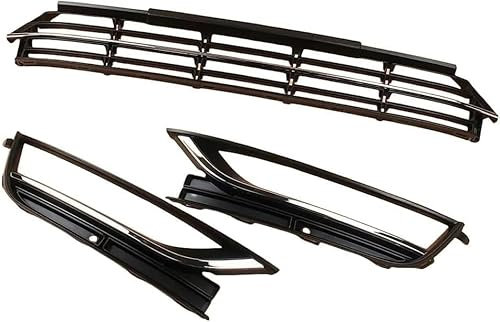 LYangr Auto Front Kühlergrille für VW Passat B7 2012-2015 Fronteinlassgitter Kühlergrill Kühlergrill Sport Grill Frontgrill Fronteinlassgitter Kühlergrill Grill Frontgrill