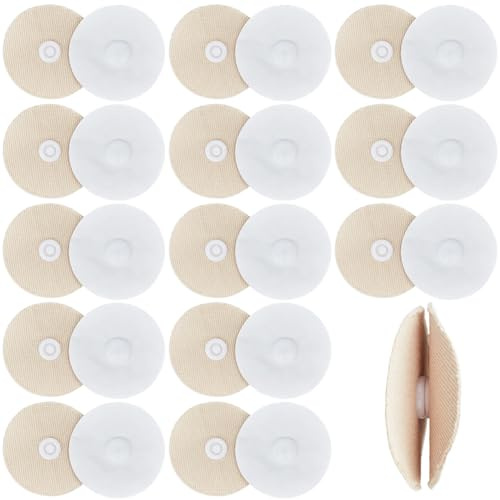 SOFPLATE 60Pcs Duvet Insert Snaps Duvet Cover Clips White Cotton Round Non Iron On Needleless Lightweight Quilts Comforter Corners Fasteners Keepers Holder Snap for Shifting Quilt Covers Prevents