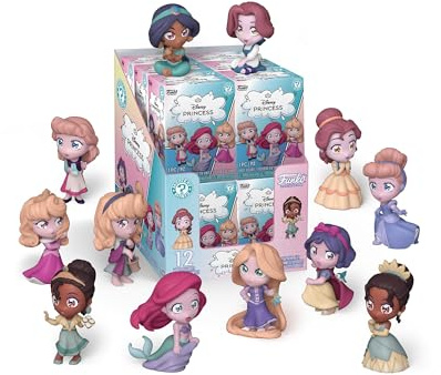 Funko Mystery Mini: Disney Princess Manga - Snow White, Ariel - 1 of 6 | Offizieller Fanartikel und Merch - Mystery Mini Figur aus Vinyl in Blind Box - Überraschungsgeschenk für Fans und Sammler