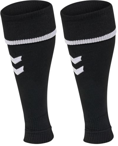 hummel Unisex Hmlcore Tube Football Sock, BLACK/WHITE, Einheitsgröße EU (Packung mit 2)