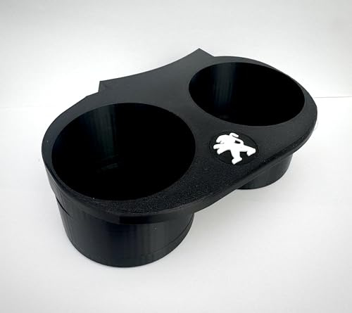 Double Dual Cup Drink holder insert for Peugeot Partner Van 2008-2018