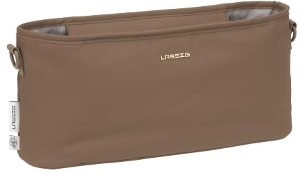 LÄSSIG Kinderwagen Buggy Organizer mit Befestigung Hazelnut | Kinderwagentasche, Buggy Organizer, Kinderwagen Organizer, Wickelorganizer