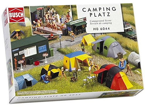 Busch Campingplatz-Set H0 6044