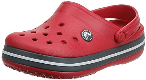 Crocs Crocband Unisex - Kinder Clogs, Rot (Red 610), 19/21 EU