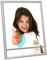 Deknudt Frames - Cadre photo en résine pour photo 40x60cm - argenté - pour accrocher - pour affiches ou posters - S011D1 40x60