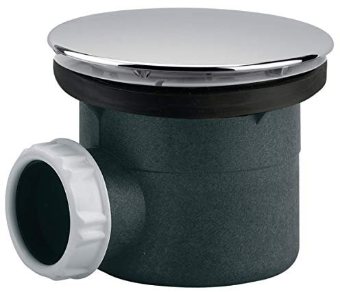 bonde de douche - plastique - sortie horizontale - diamètre 40 - valentin 57150000000