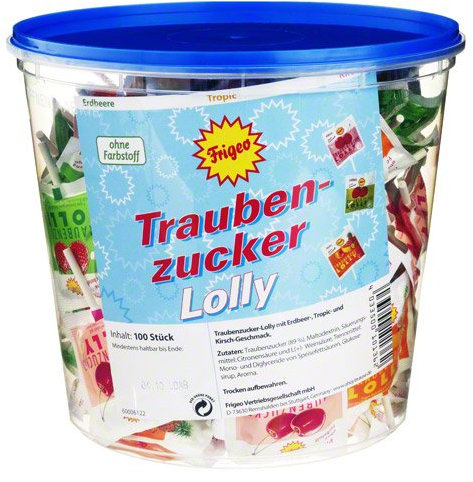 traubenzucker lolly 3fach 1 St