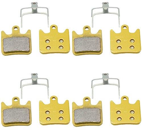 4 Pairs of Hope TECH X2 Sintered Disc Brake Pads, Compatible TechX2 HopeX2 DH XC