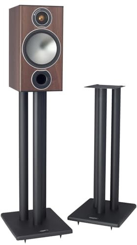 Pangea Audio LS300 All Steel Floor Standing Bookshelf Speaker Stands Pair (36 Inch)
