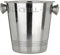 Premier Housewares 507696 Bombay Chill Wine Cooler with Handles, Stainless Steel - Silver 22 x 24 x 20 cm