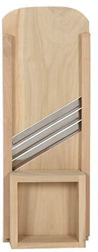 Bütic Holz Krauthobel & Gemüsehobel + optional Krautstampfer