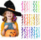 Dreamlover Clip in Hair Extensions for Kids, Coloured Hair Extensions for Girls, Rainbow Accessories for Girls, 24 PCS