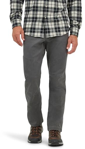 ATG by Wrangler Men's Reinforced Utility Pant, Gray, 38W x 32L