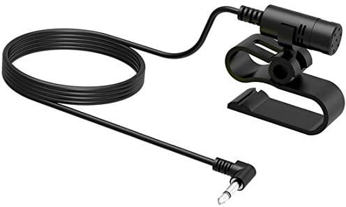 CHELINK Microfono da 2,5 mm per Pioneer, microfono di montaggio per auto, DVD, stereo, radio, navigazione GPS, unità principale Bluetooth (2,5 mm)