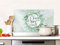 GRAZDesign Spritzschutz Küche Glas Spruch Die Küche ist das Herz des Hauses, Küchenrückwand Glas für Herd und Spüle, Rückwand Küche Glasplatte mit Motiv, 60x60cm