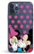 Custodia per iPhone 12 Pro Max Ufficiale Disney Topolino e Minnie Pois Rosa per proteggere il tuo cellulare Cover per Apple in silicone flessibile con licenza ufficiale Disney.