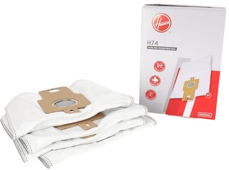 sparefixd Sacchetti per aspirapolvere Hoover, confezione da 4