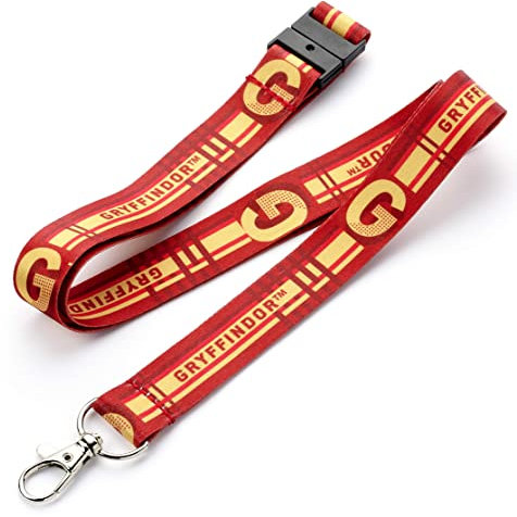 Harry Potter - Sangle de transport (Taille unique) (Rouge/Doré)