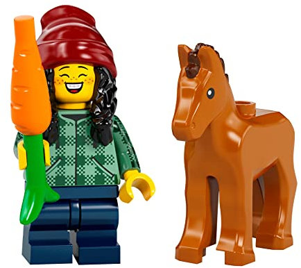 Auswahl: Lego Minifigures 71032 - Serie 22 - Minfiguren, Sammelfiguren (05 - Mädchen mit Pferd)