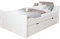 TiCAA Doppelbett Leni 140x200 mit 2er Schubkästen