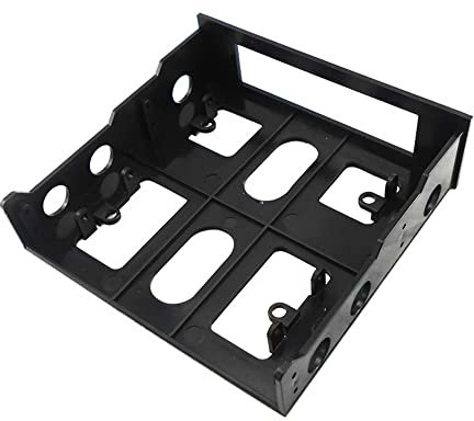 Uinfhyknd 3,5 bis 5,25 Floppy zu optischen Laufwerk Montagehalterung Konverter für Frontplatte USB Hub Floppy Festplatte Box