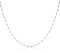 namana 925 Sterling Silber Kette Halskette für Damen, Silber Perlen-Halsketten für Frauen und Teenager-Mädchen, süße Kugel-Halsketten mit kleinen Silberperlen, Silberkette für Sie