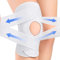 ZEAMO Rodillera con estabilizadores laterales para hombres y mujeres, rodillera comprimida con almohadillas de gel para menisco y rótula para desgarro de menisco, artritis, color blanco, XXXXL