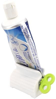 Dispensador - Dosificador - Enrollador de Tubos de Pasta de Dientes, Alimentos, Cosméticos para Baño o Cocina. Funcional, Sencillo, Ingenioso, Práctico, Ligero, Decorativo.