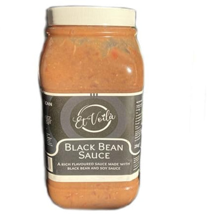 Black Bean Sauce Et Voila 2kg black bean sauce chinese. Resturant Quality sauce. A rich flavoured sauce made with black bean and soy sauce.