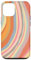 Hülle für iPhone 12/12 Pro Groovy Pastell Design Retro Aesthetic